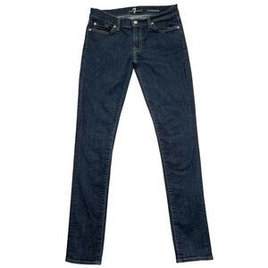 7 For All Mankind Roxanne Casual Mid Rise Skinny Jeans Women’s Size 29